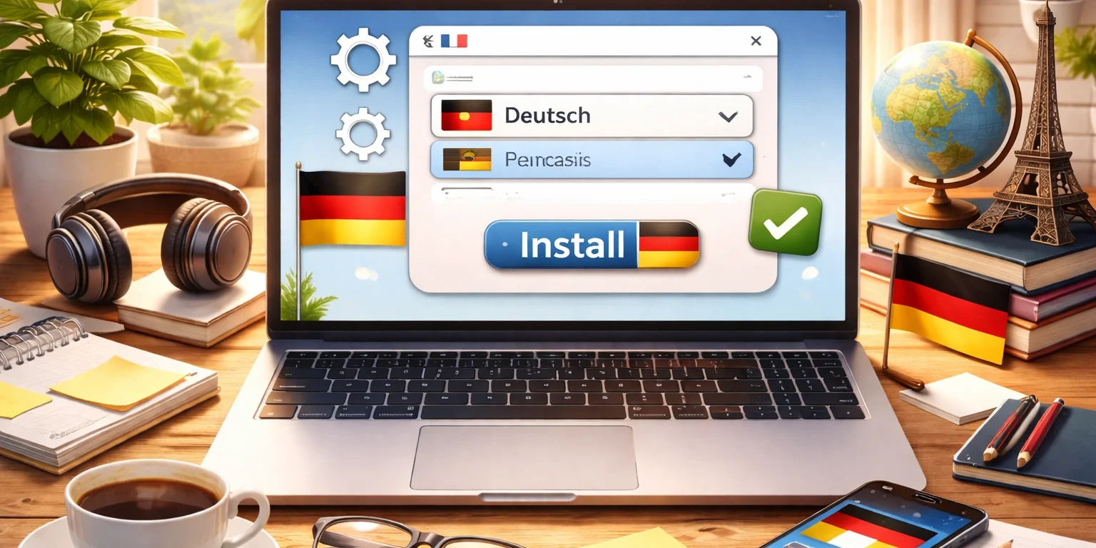 Πως μπορώ να βάλω Γερμανικά στο pc μου